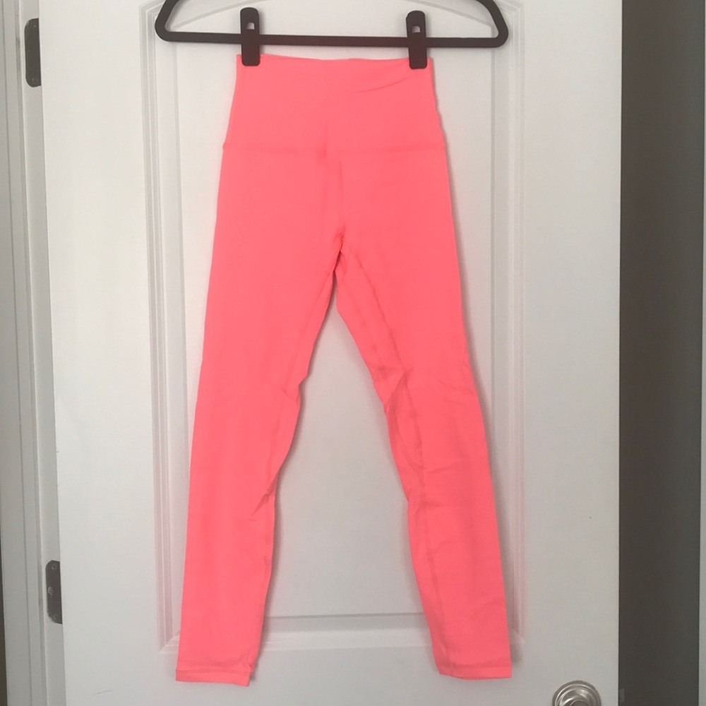Bright Coral Leggings